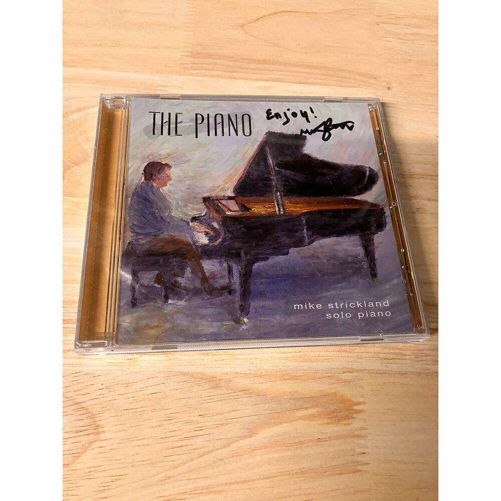 Piano by Mike Strickland‎ CD 2004 *autographed*